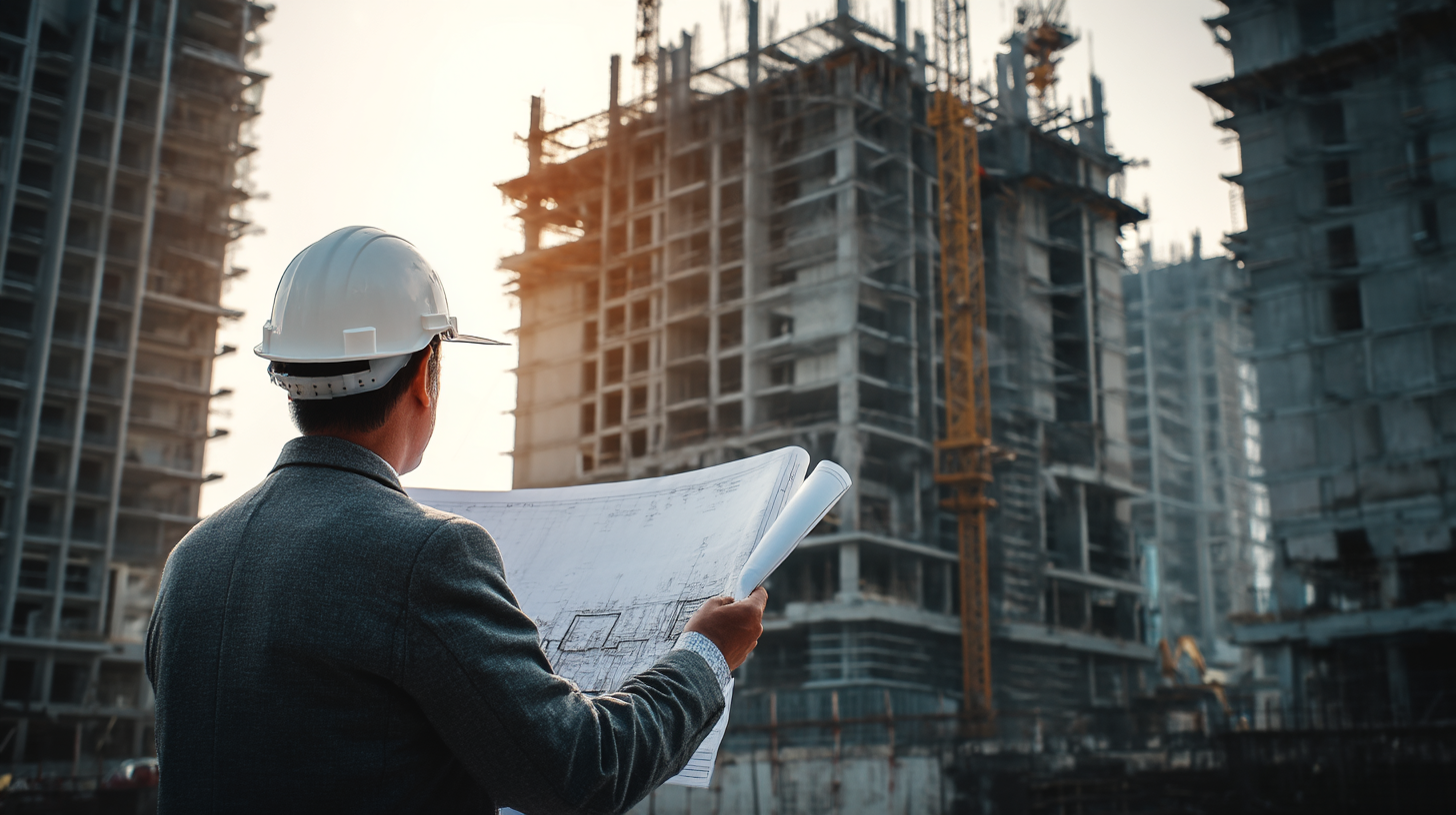 contentcreationteamkova architect on the site of a building bei 19a368f6 c3de 42c3 94a6 674e3c1aaa4d