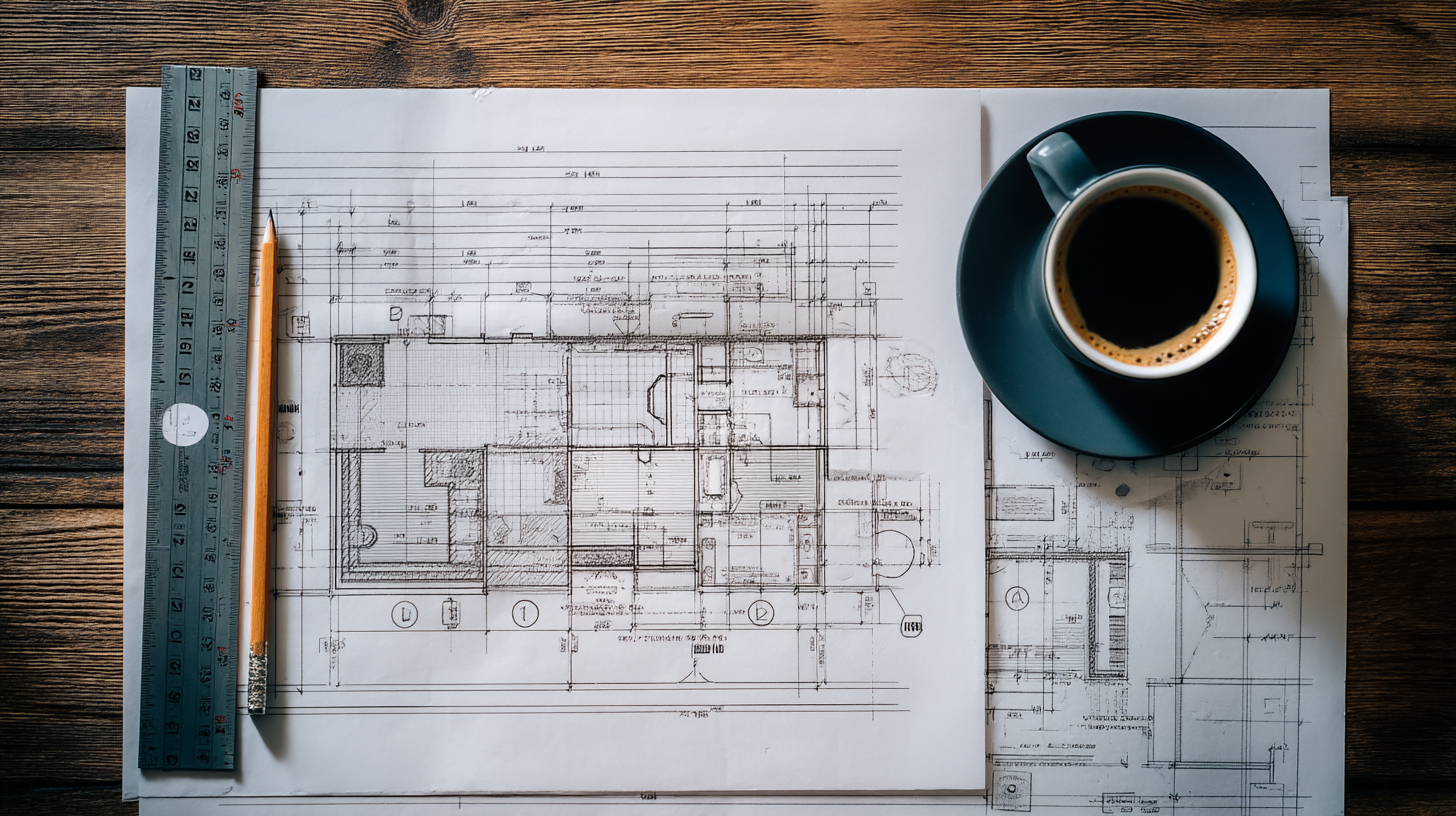 contentcreationteamkova flat lay of architectural blueprints wi 5eb22303 169f 4b70 8ccf 85a6c0eec921