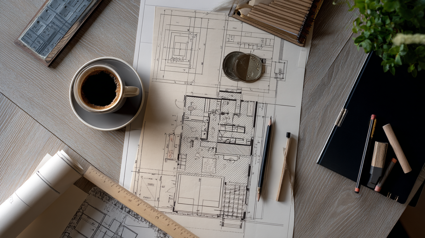 contentcreationteamkova top view of interior design tools besid dc034488 1e0f 4f28 bc99 06aac0a59e1e