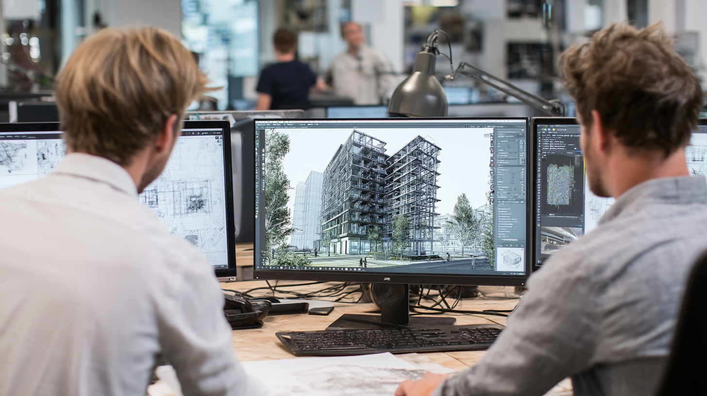 contentcreationteamkova two architects in a office looking at a 765e5207 224e 478b a4a7 b3984e4689af