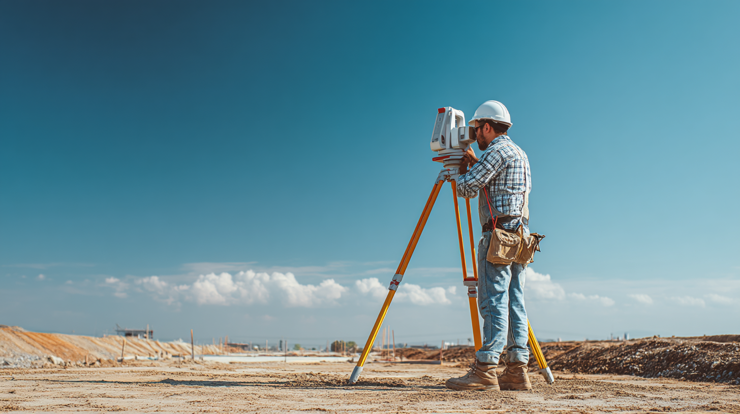 contentcreationteamkova land surveyor using tripod and total st 9f8fbb6b 79fa 4e4b 81dd 44d004709996