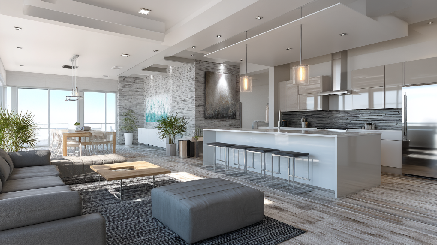 Kova Team bright open concept interior with kitchen and living 917a019e 5340 4ca2 bb97 b2dfdf44317c